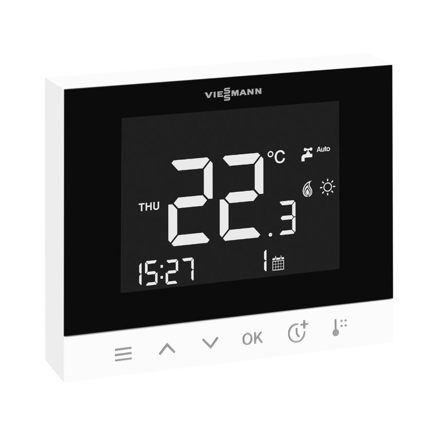 Bezprzewodowy moduł zdalnego sterowania Viessmann Vitotrol 100-E (wersja modulowana)